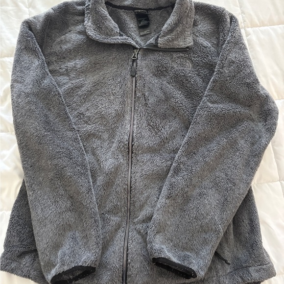 The North Face Charcoal Fleece Jacket - Picture 1 of 1